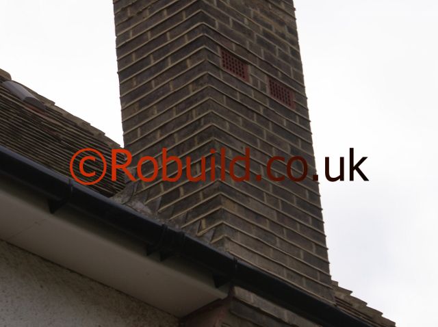 pointing chimney stack