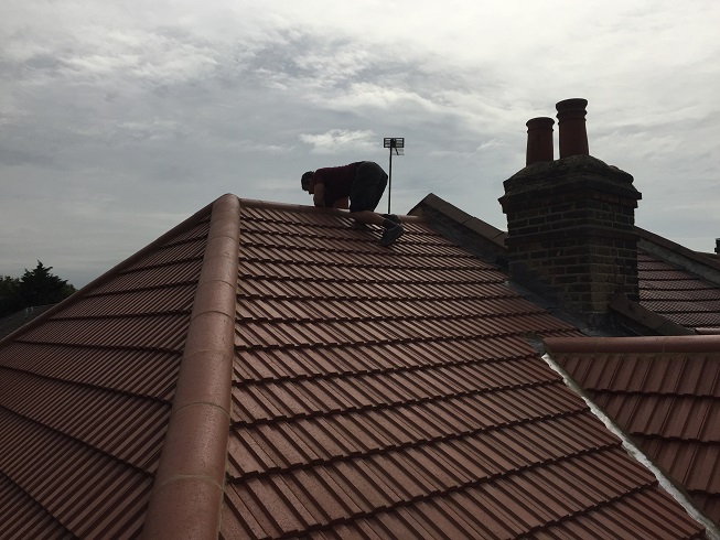 Finished roof refurbishment 