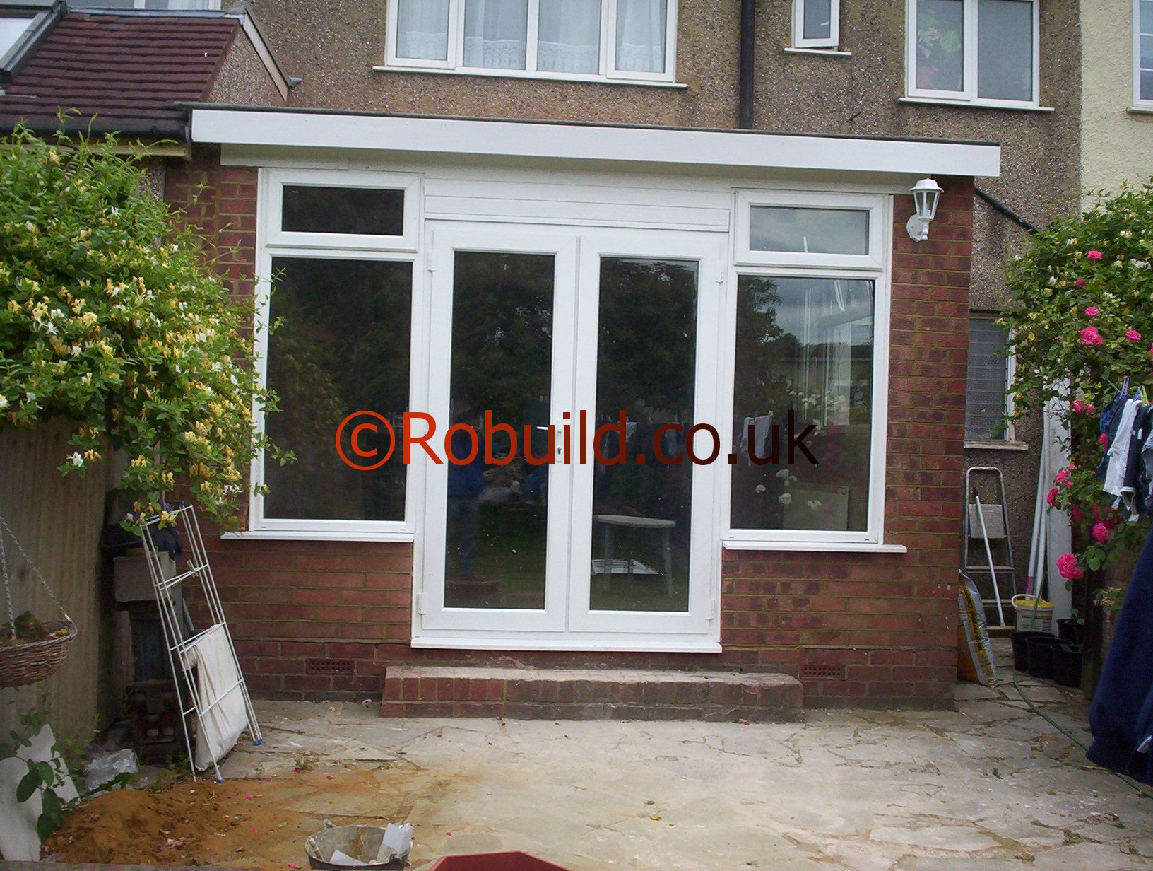 conservatory converted into extension