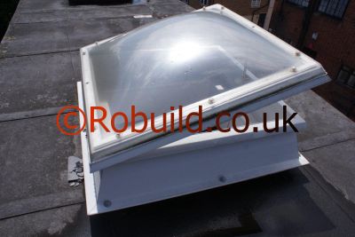 flat roof window