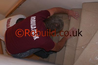 carpet fitters London staircase