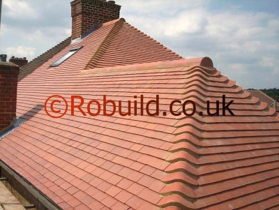 hip roof tiles clay