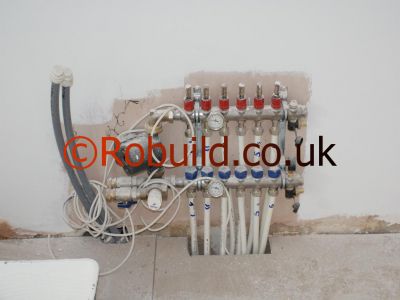 plastic pipes push fit polypipe speedfit manifold underfloor heating