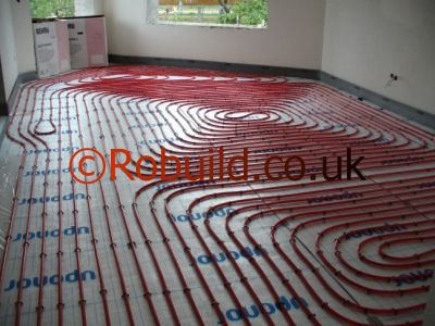 underfloor heating insulation 