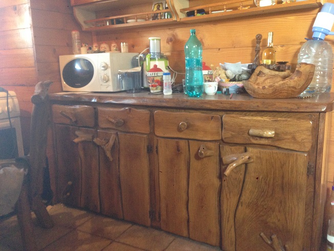 wooden kitchen